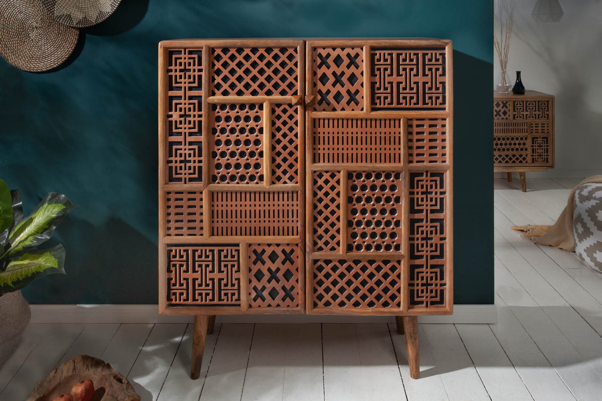 Highboard MARRAKECH 120cm mango natural