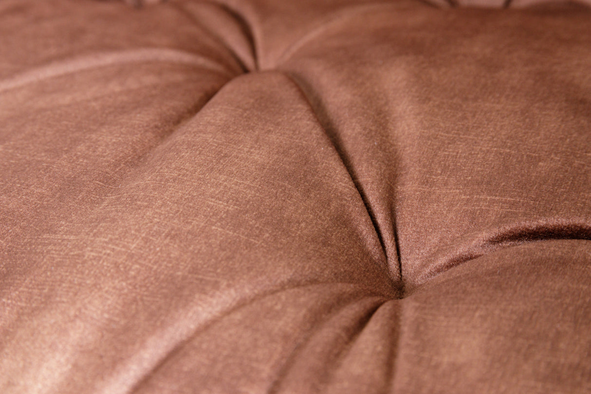 Bar stool MILANO 75cm velvet brown