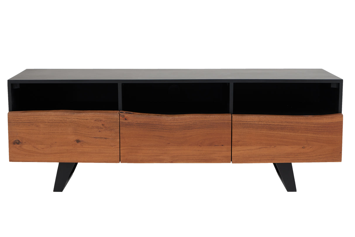 B-TV-Board ORGANIC ARTWORK 140cm Akazie