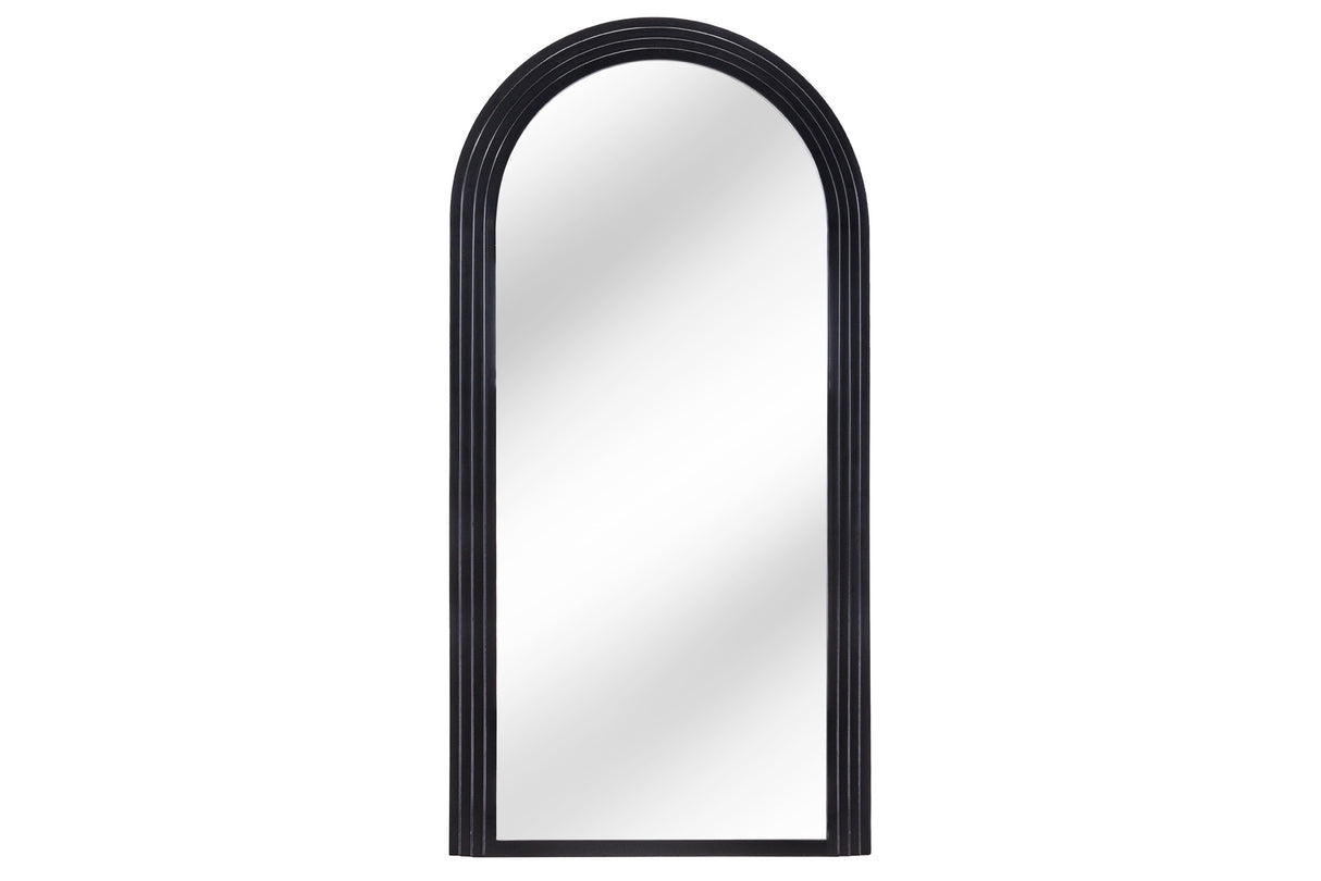 Wall mirror ART DECO 160cm black