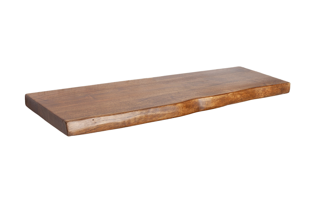Wall shelf MAMMUT 115cm acacia wood honey finish
