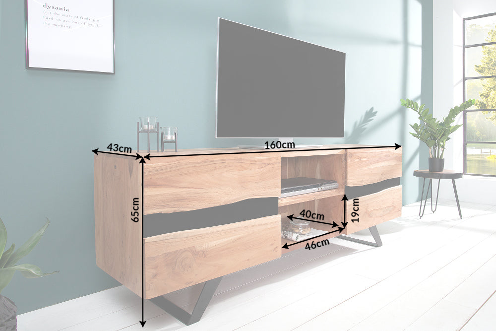 TV-Board AMAZONAS 160cm acacia