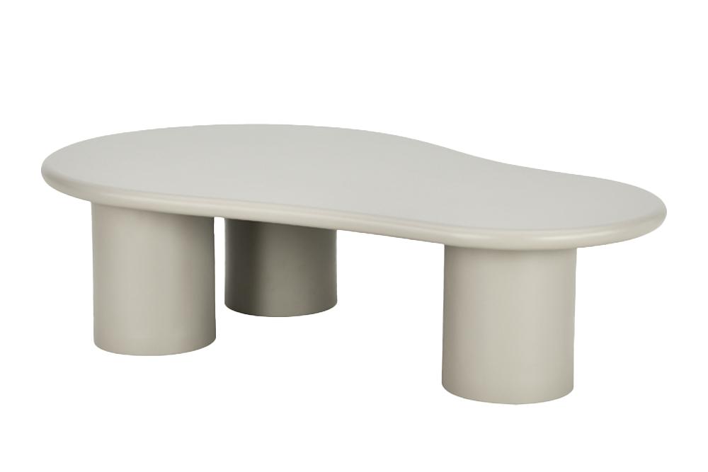 Coffee table ORGANIKO 130cm greige beige