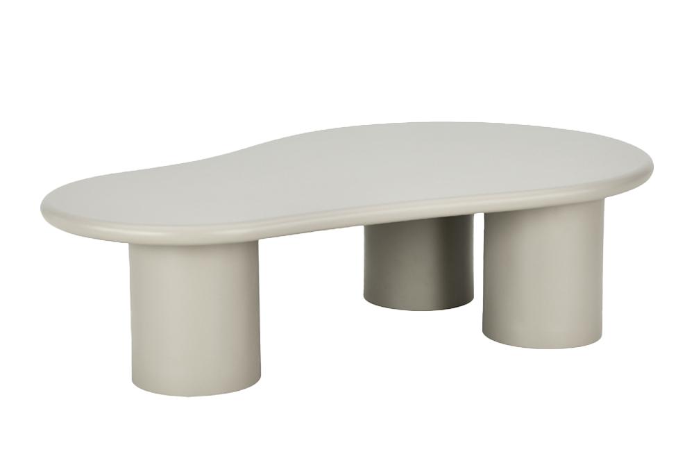 Couchtisch ORGANIKO 130cm Greige Beige