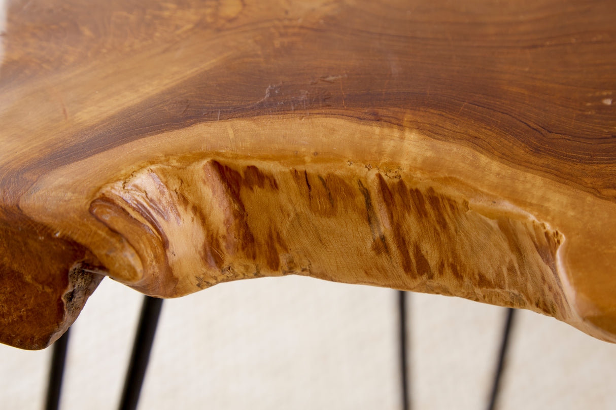 Beistelltisch WILD 50cm massives Teakholz