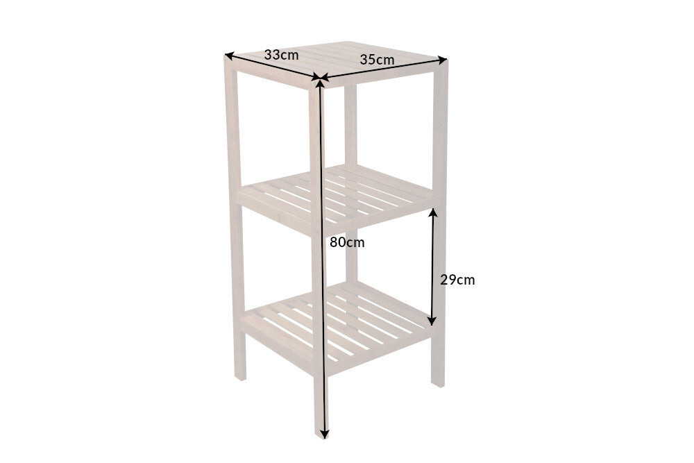 Shelf LAGOON SPA 80cm bamboo natural