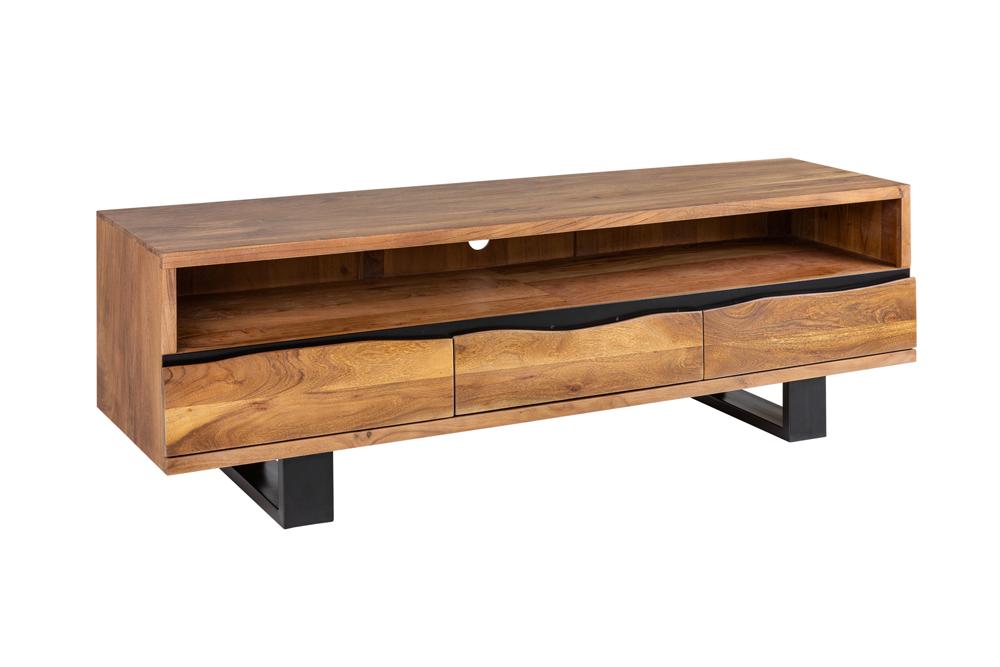 TV-Board MAMMUT 160cm acacia wood honey finish