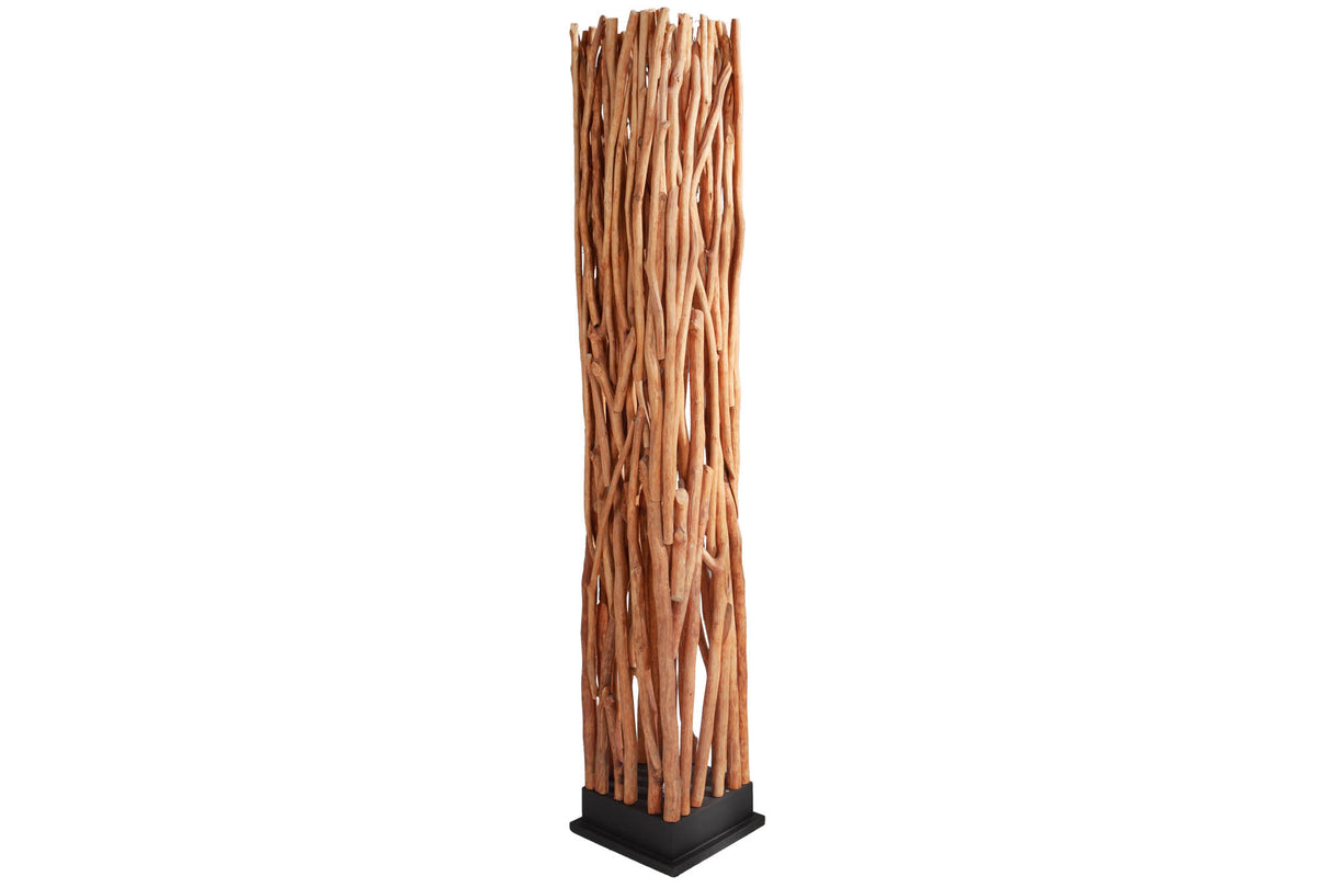 Floor lamp NATURE ART 175cm longan wood natural incl. light source