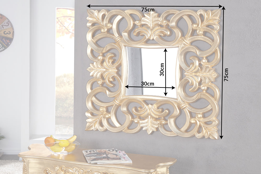 Wandspiegel VENICE BAROCK 75cm gold antik