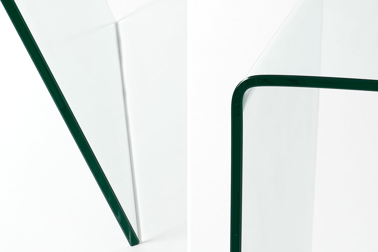 Office table desk FANTOME 120cm 12mm tempered glass
