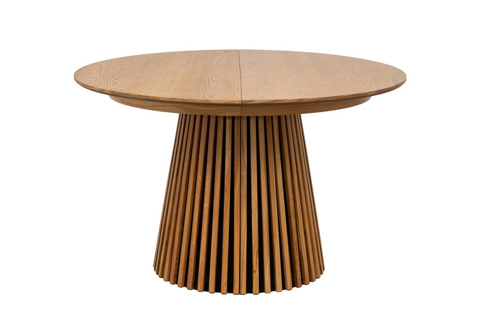 Esstisch VALHALLA WOOD rund 120-160-200cm ausziehbar Eiche natur