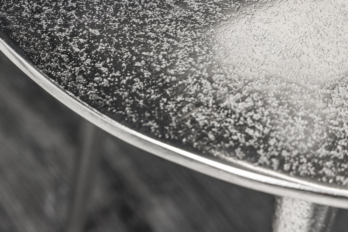 Couchtisch ELEMENTS 2er Set silber