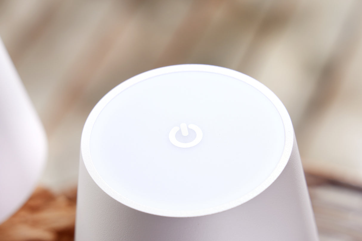 LED Battery table lamp HYPNOTIC TO GO 30cm white natural rechargeable w/ touch dimmer cable-free