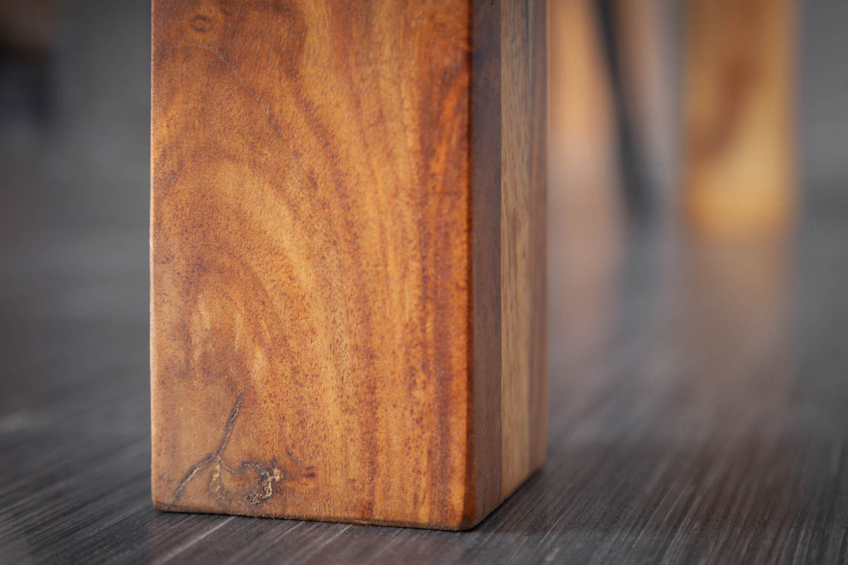 Dining table LAGOS 120cm sheesham wood natural