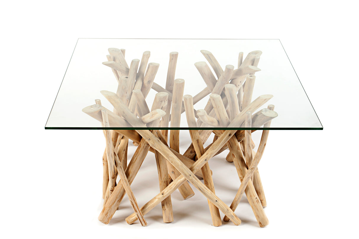 Glass plate 80x80cm square for coffee tables tempered glass