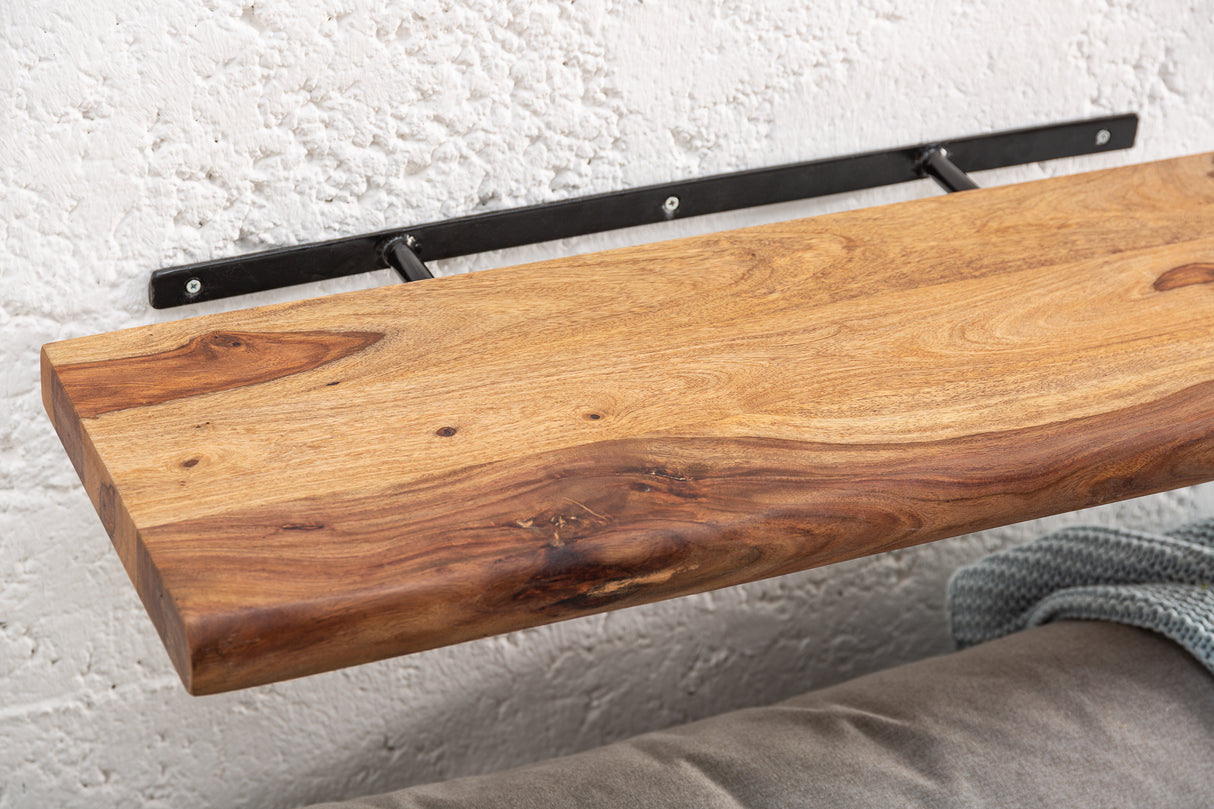 Wall shelf MAMMUT 80cm sheesham wood