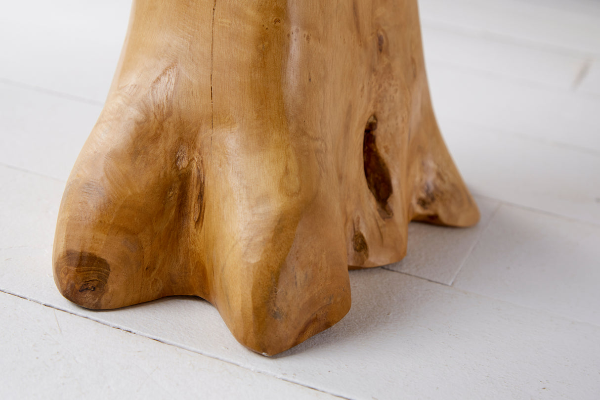 Beistelltisch ROOT 60cm massives Teakholz