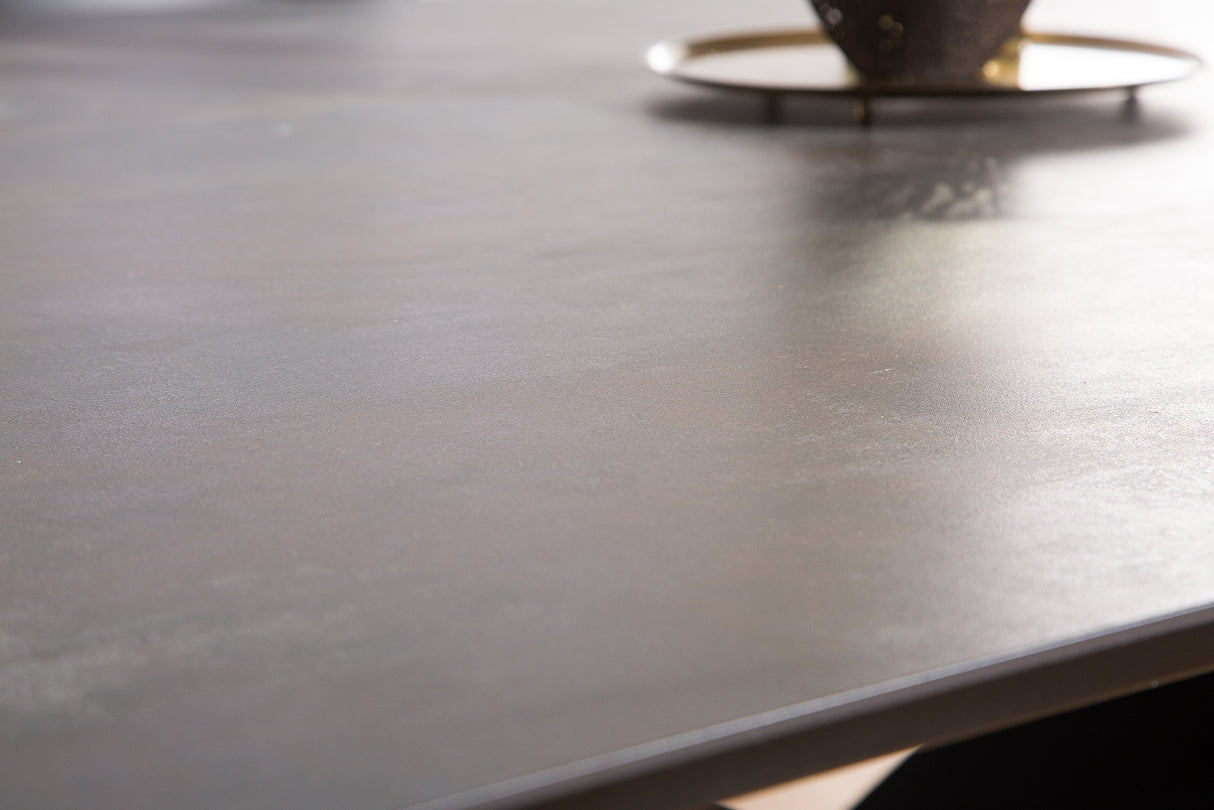 Dining table PROMETHEUS 180-260cm extendable ceramic lava