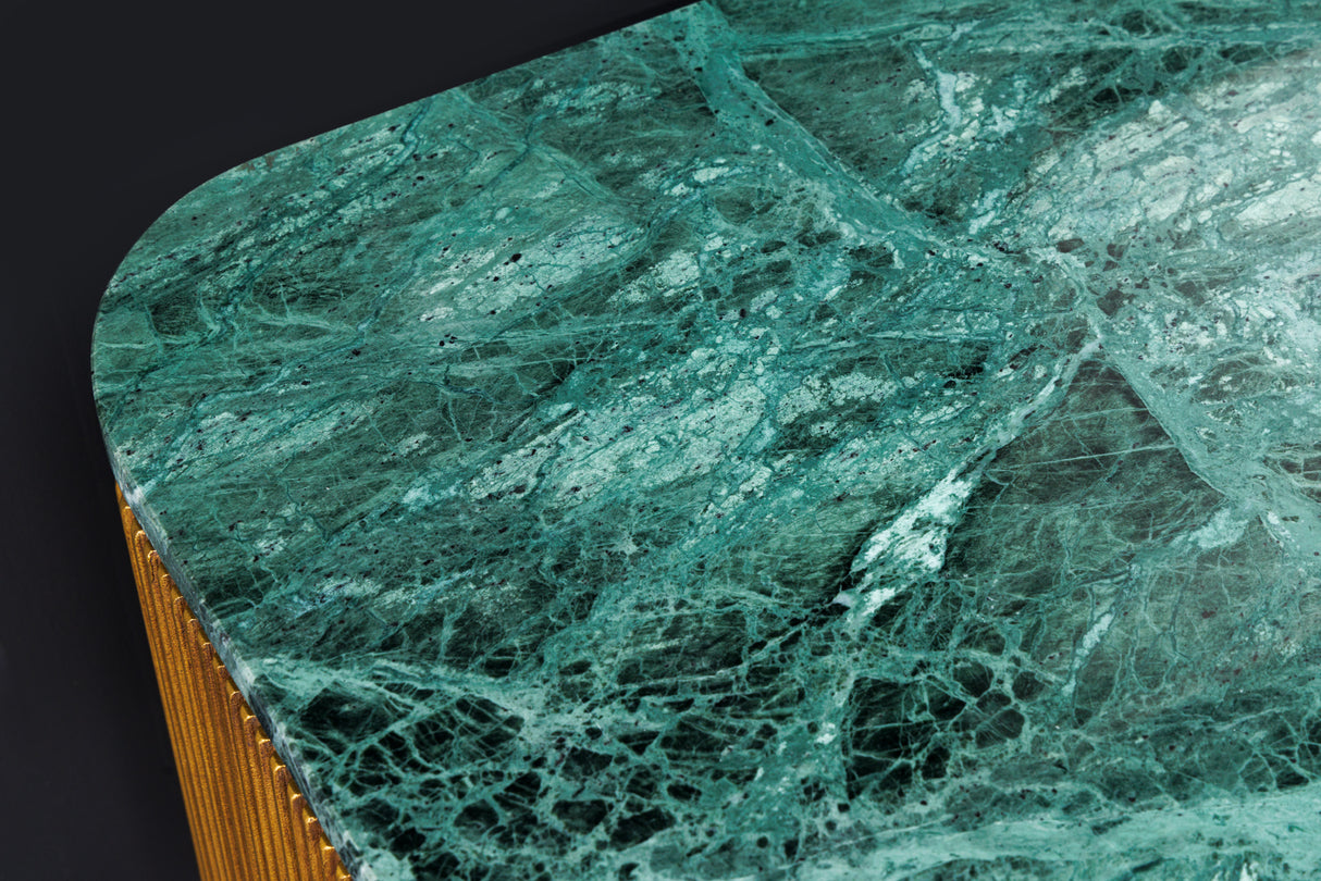 TV-Board VENEZIANO 160cm Mangoholz und Marmorplatte