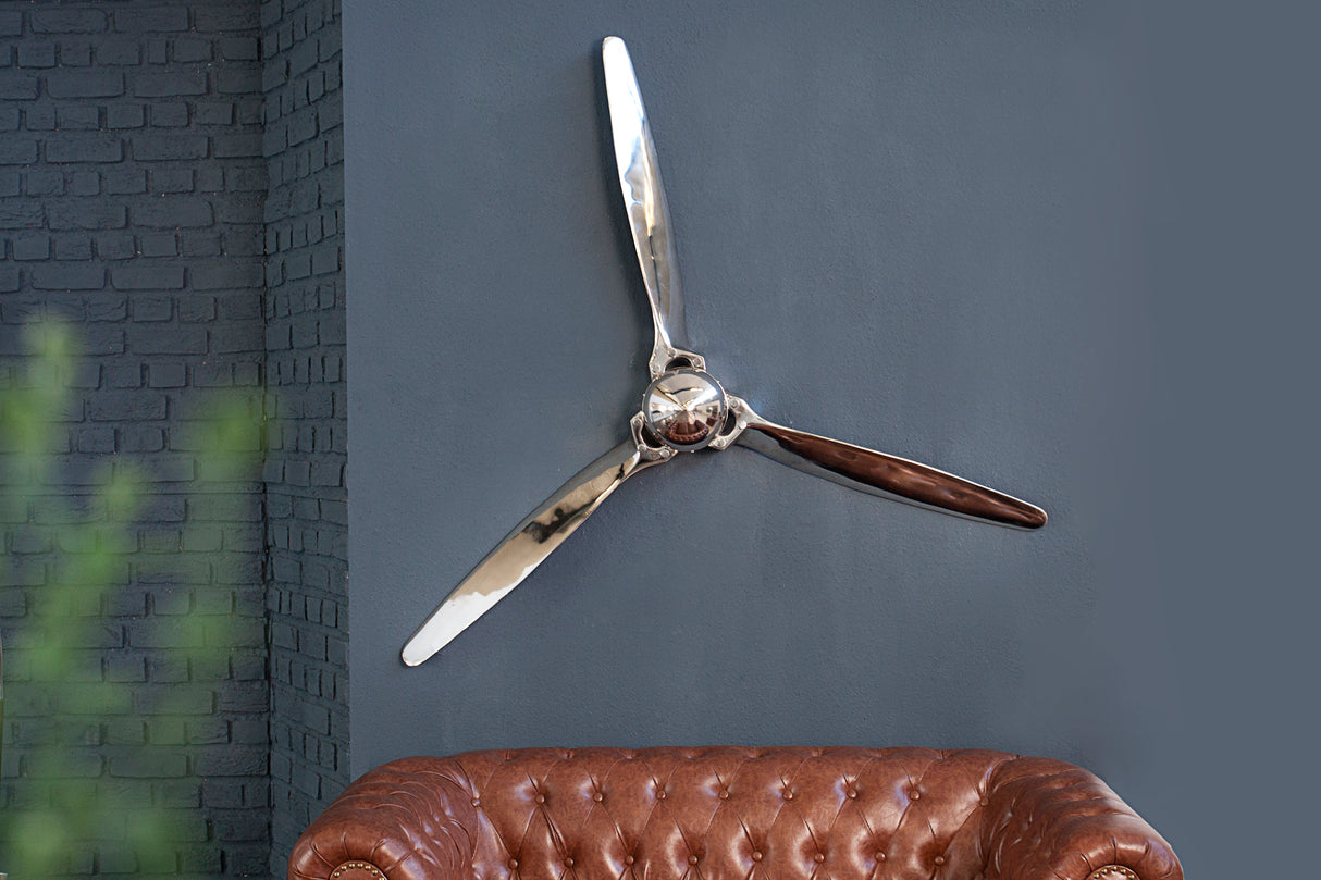 Propeller SCHRAUBE 60cm silber Aluminium
