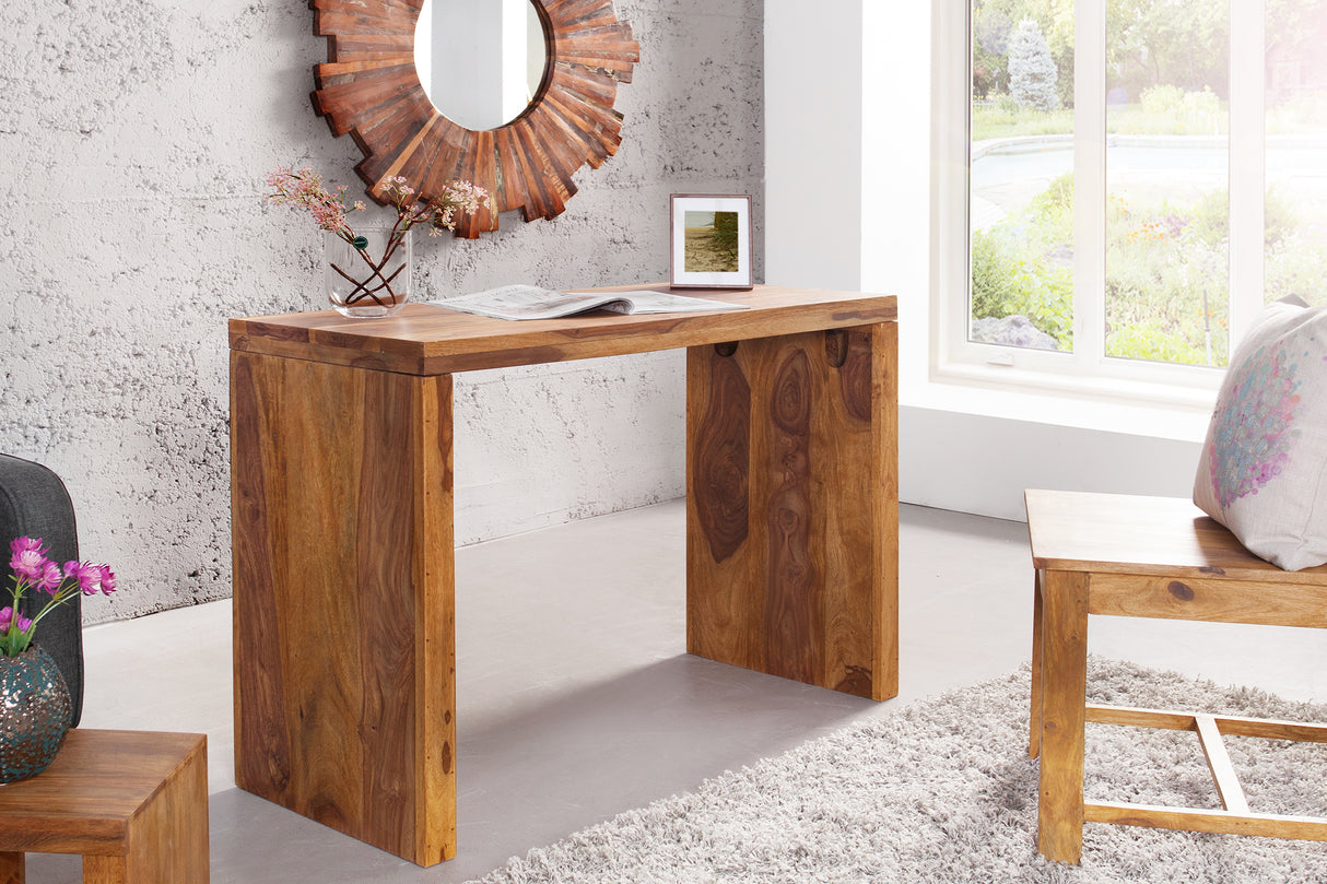 Bürotisch Konsole MAKASSAR 100cm Palisanderholz