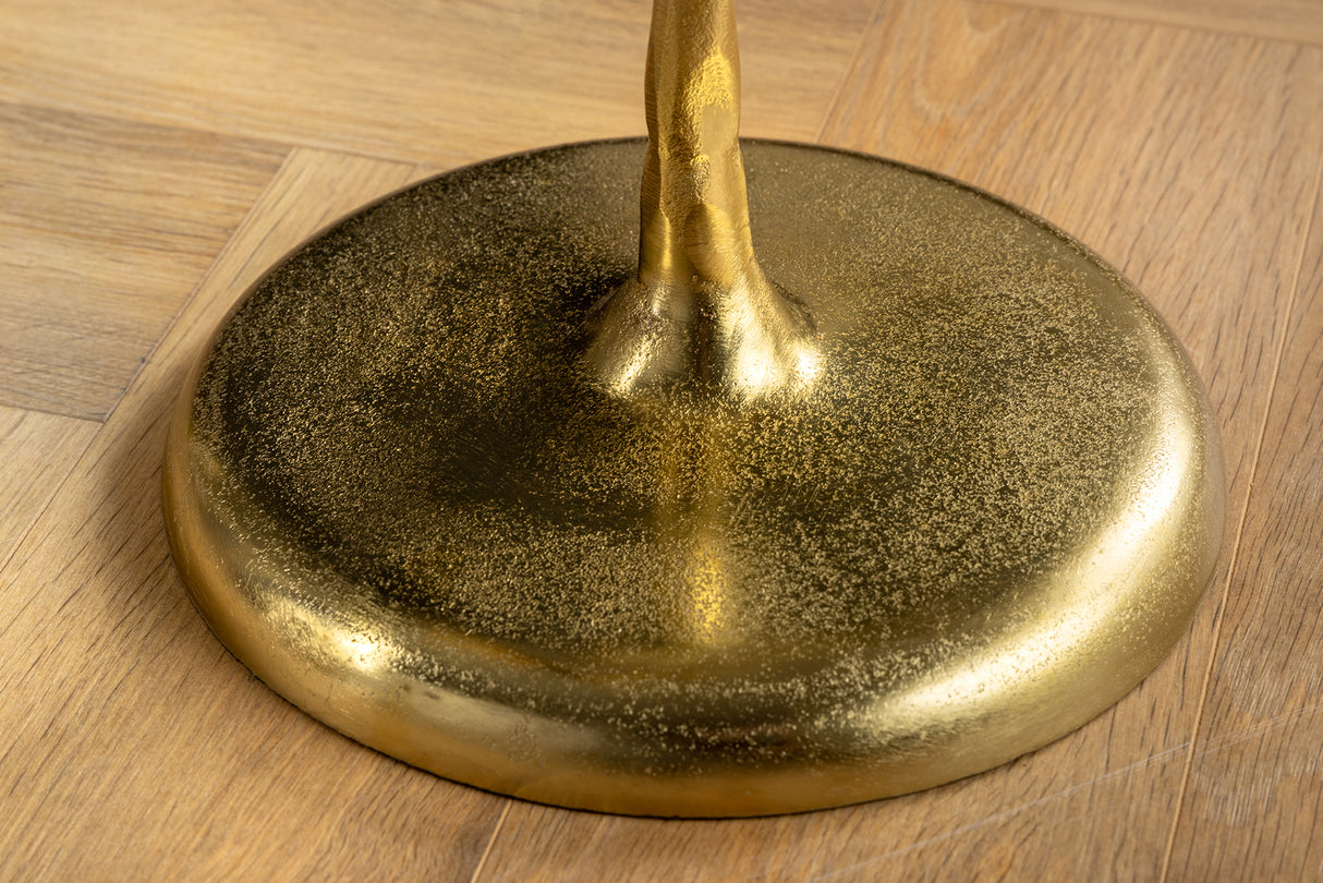 Beistelltisch WILDLIFE PEACOCK 60cm gold