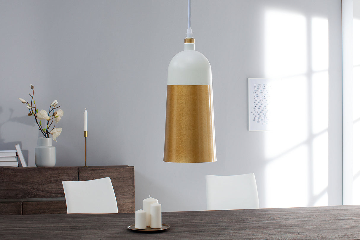 Pendant lamp MODERN CHIC white gold
