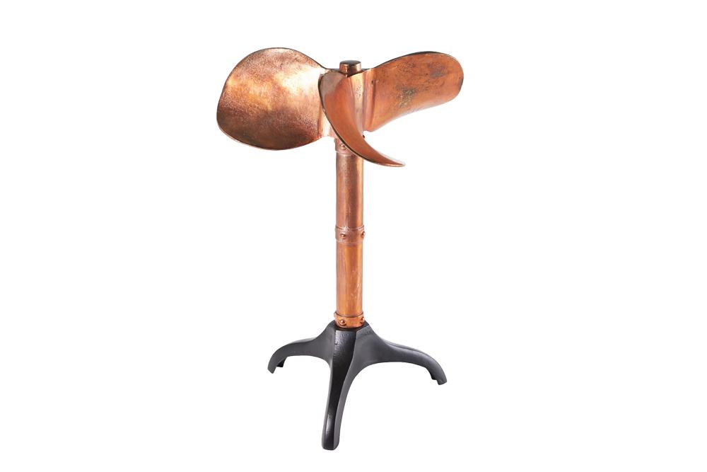 Side table OCEAN 75cm w/o glass plate copper