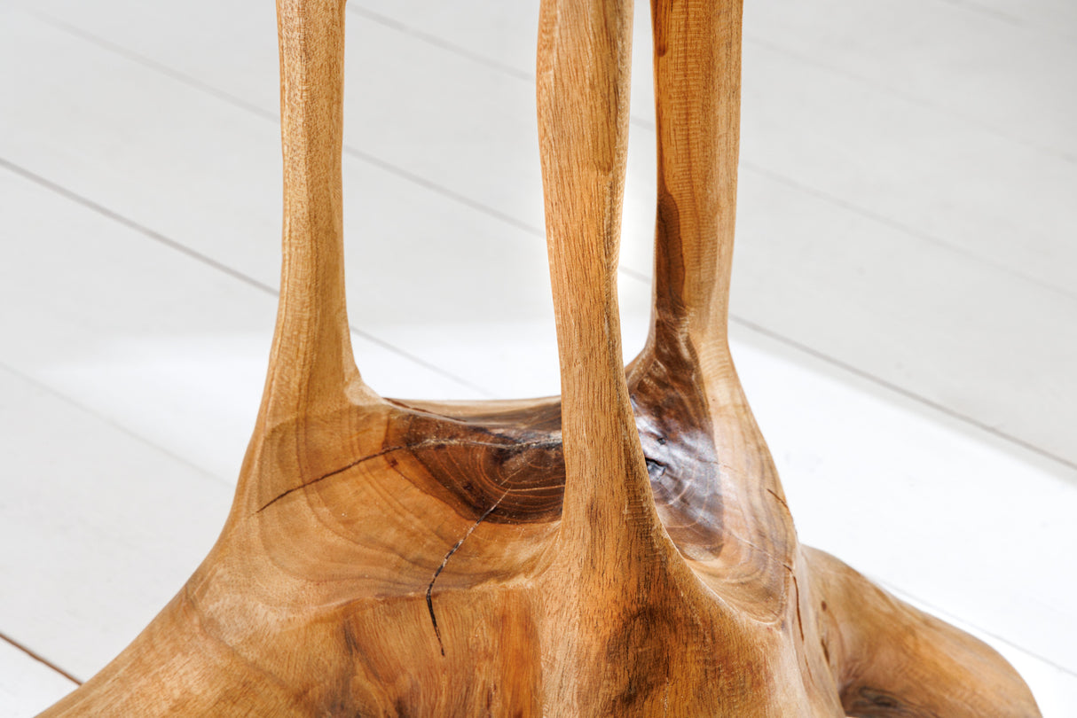 Beistelltisch ROOT 70cm Teakholz natur
