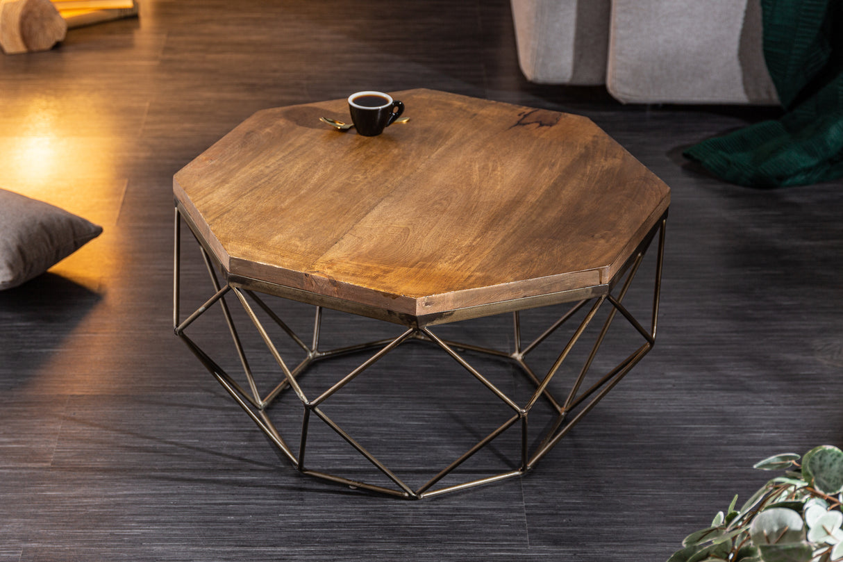 Coffee table DIAMOND 70cm mango wood