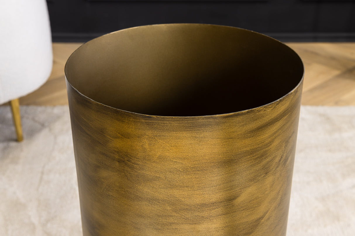 Vase SANDGLASS XL 70cm Eisen Messing