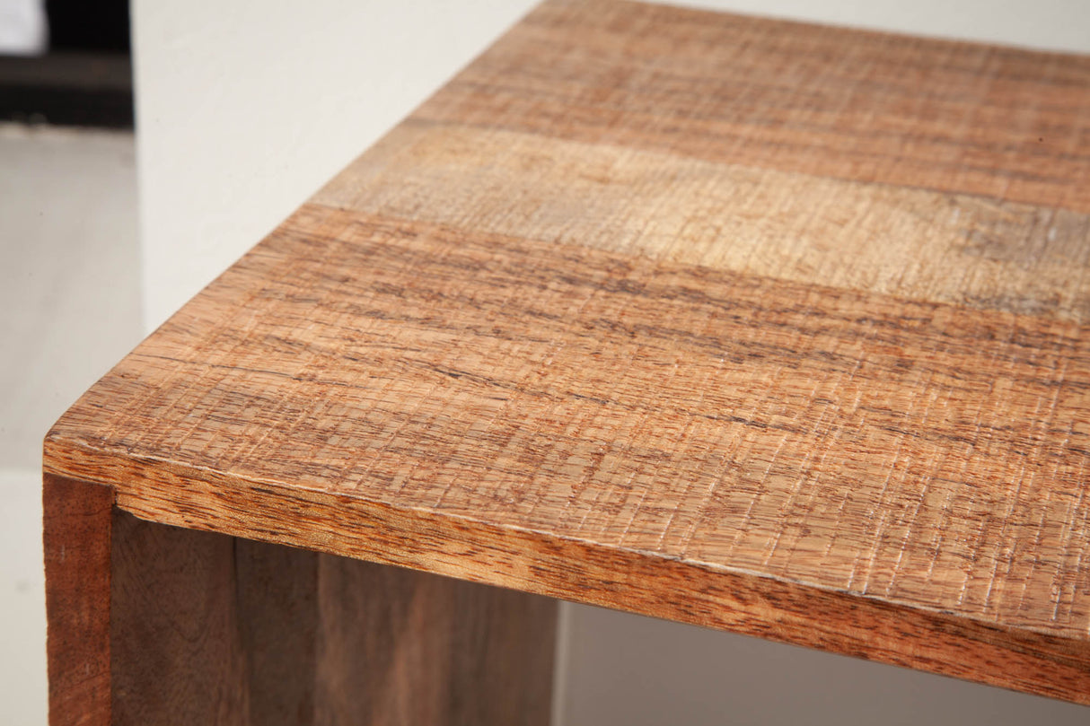 Side table MAKASSAR 43cm mango wood natural