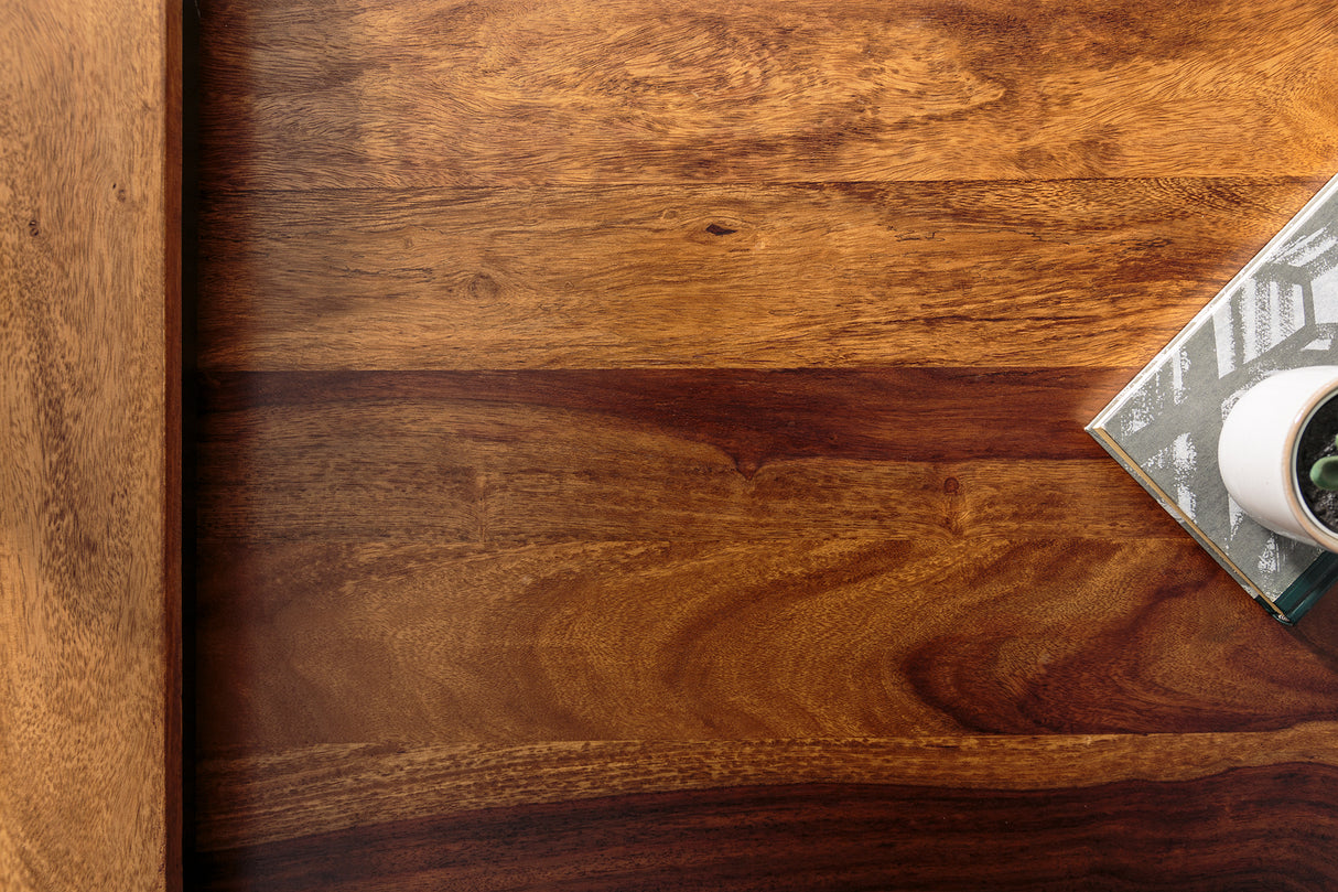 Coffee table ELEMENTS 40+100cm set of 2 sheesham wood