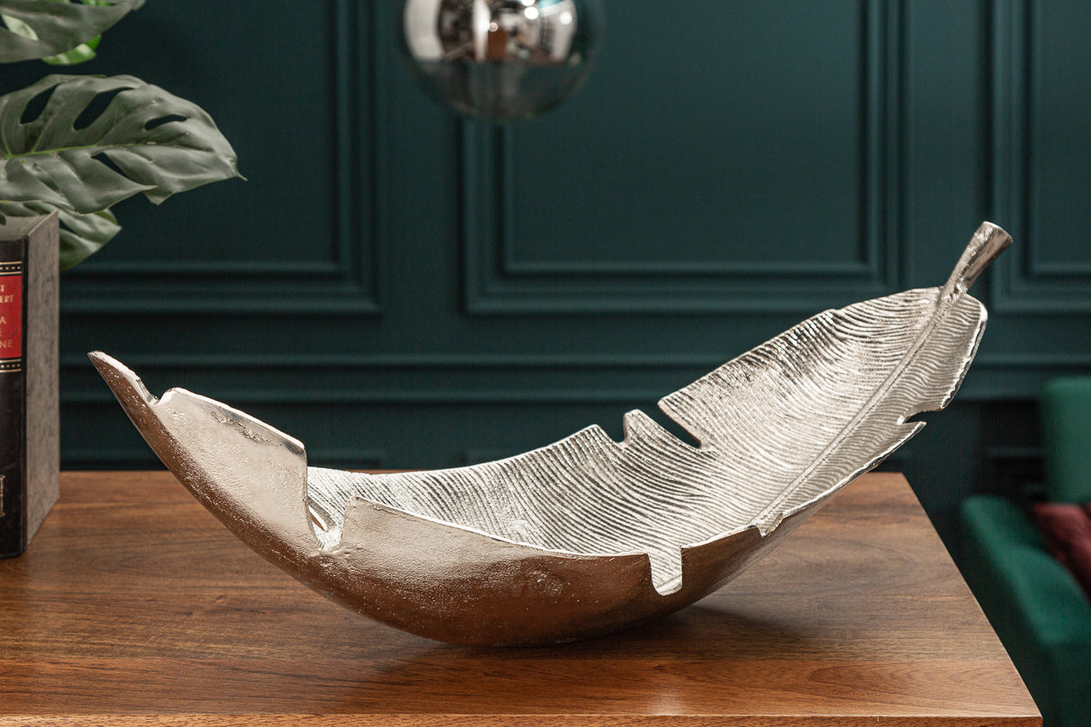 Bowl SILVER LEAF 60x20cm silver