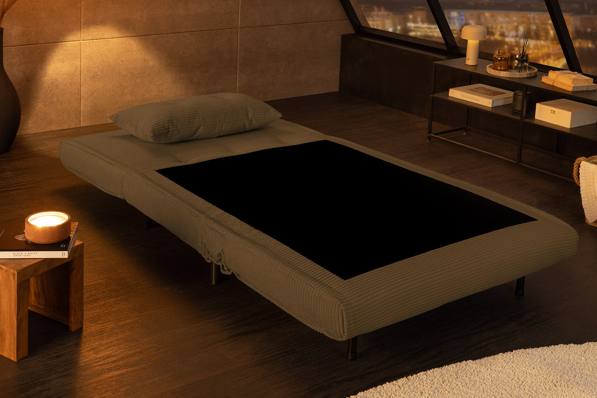 Schlafsessel SMART MULTIFUNCTION 100cm Kordel grün