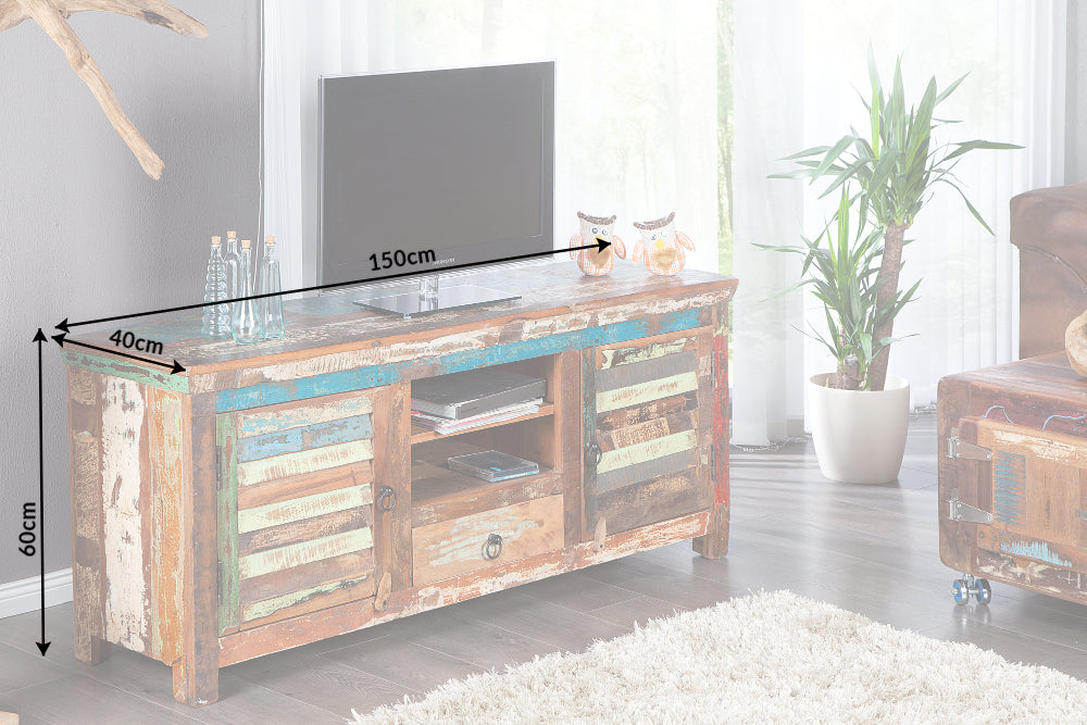 TV-Board JAKARTA 150cm Recyclingholz