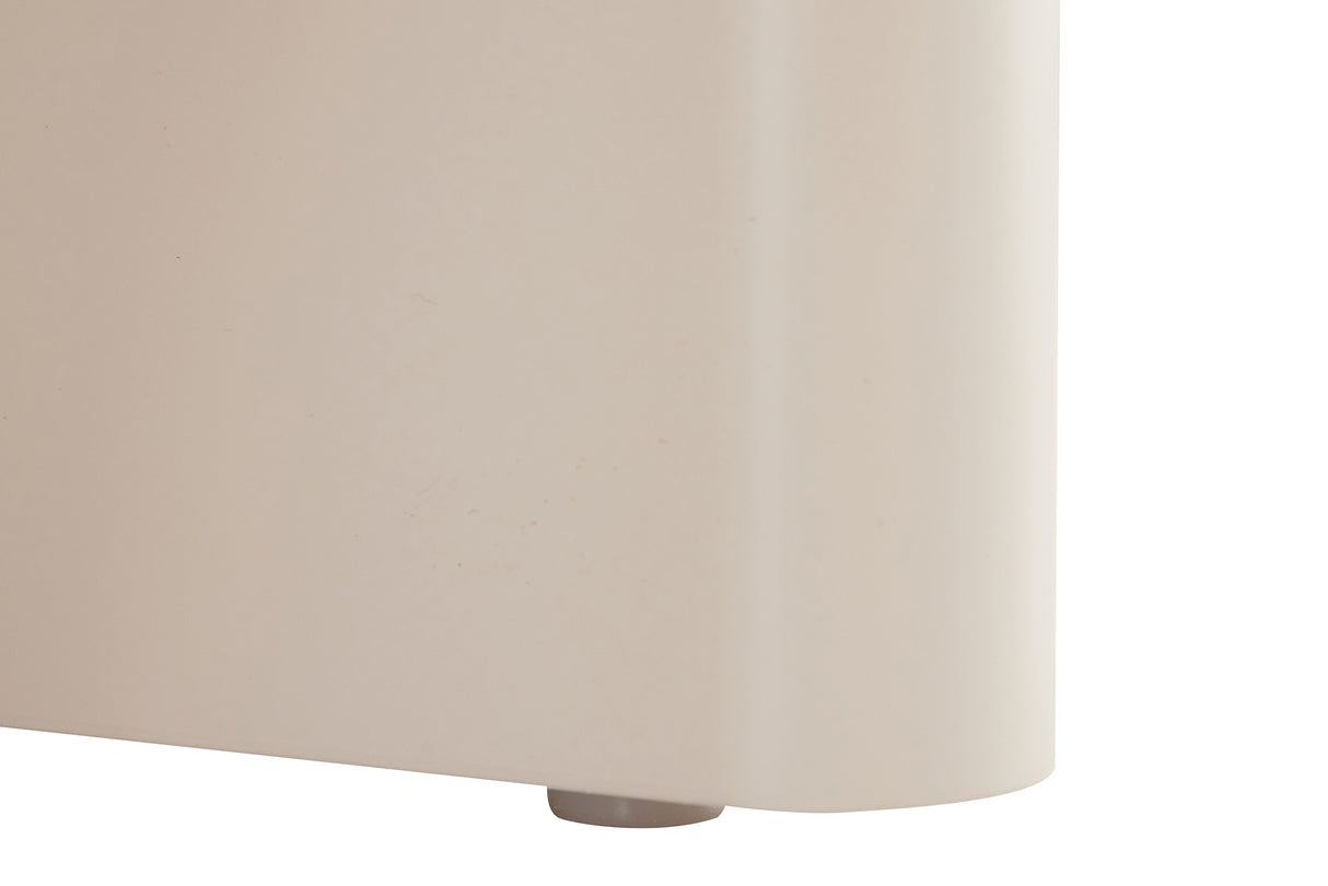 Highboard SAVOY 130cm 3D w/ white marble ceramic top