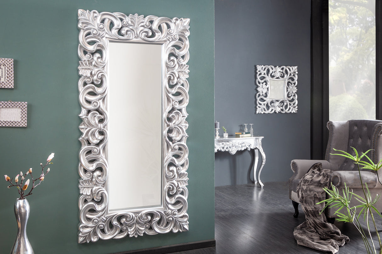 Spiegel VENICE BAROCK 180cm antik silber