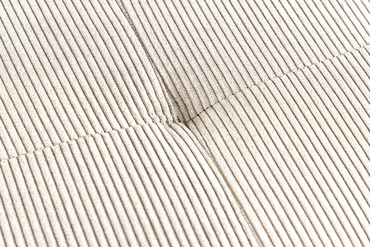 Bench BOUTIQUE 100cm beige cord