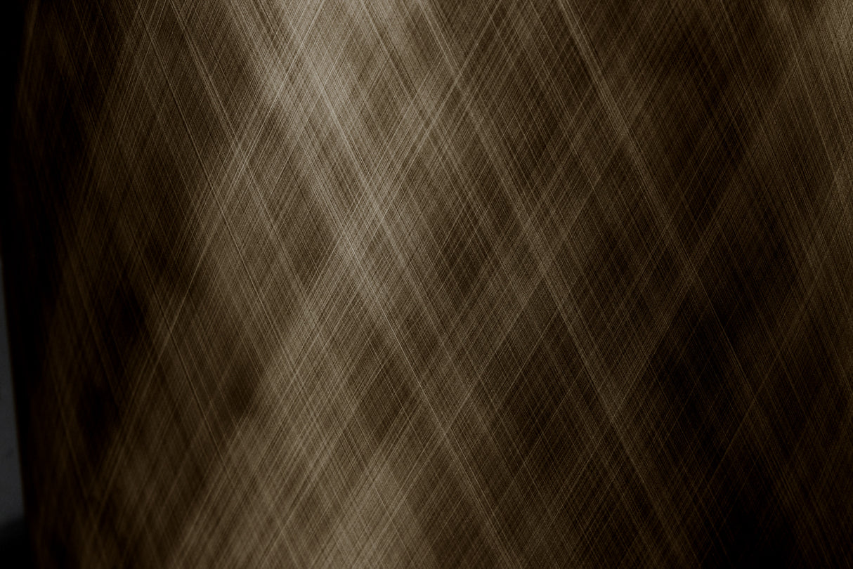 Sideboard REFLECTION 150cm 3D Effekt Bronze mit Keramik Marmorplatte weiß