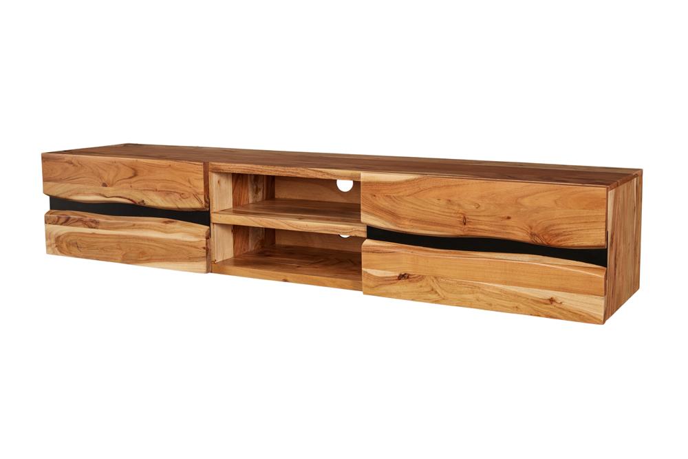 TV-Board AMAZONAS 160cm hängend Akazienholz