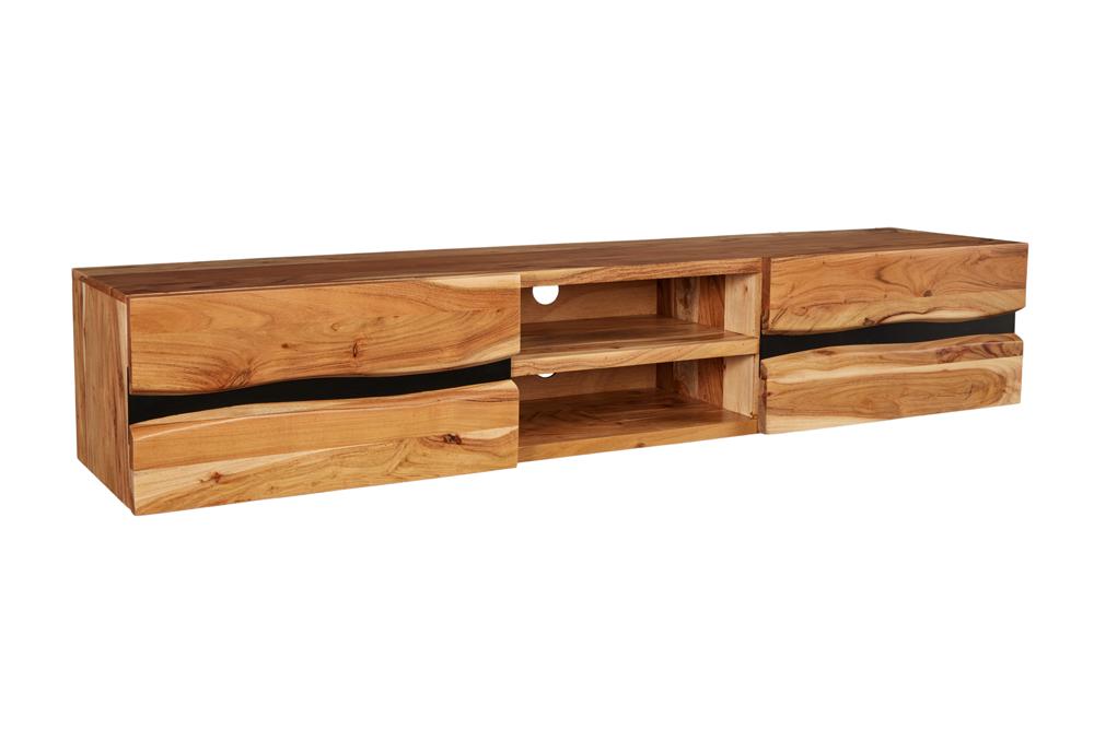 TV-Board AMAZONAS 160cm hängend Akazienholz