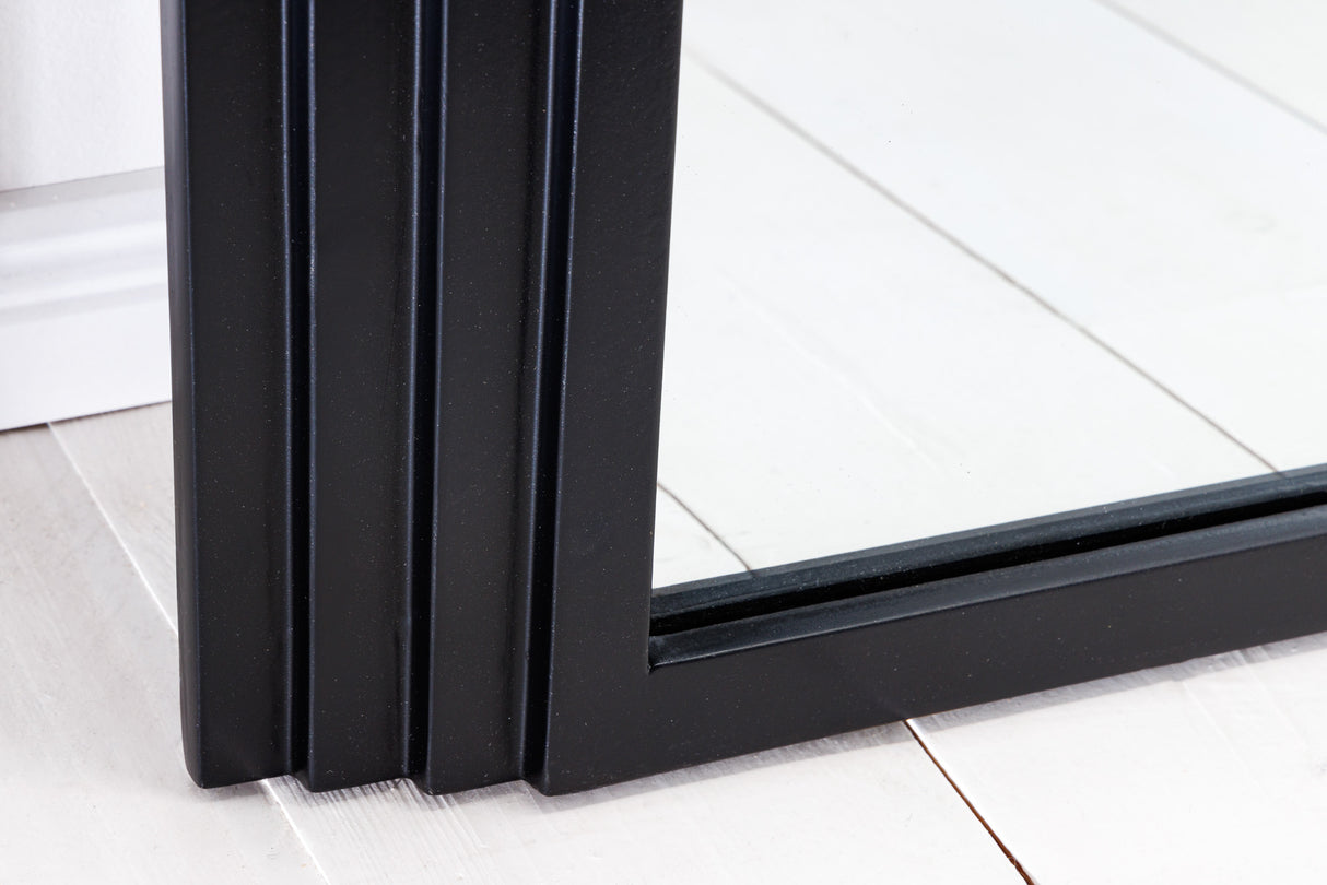 Wall mirror ART DECO 160cm black