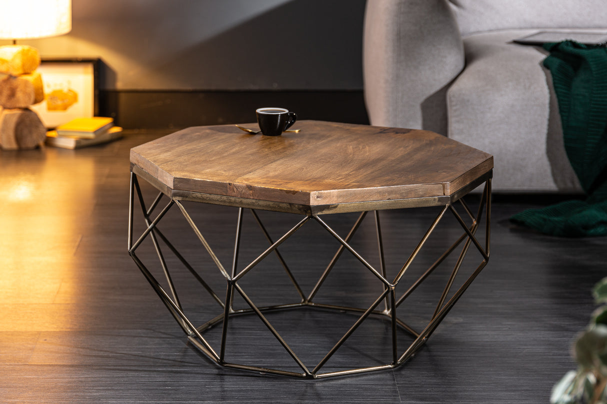 Coffee table DIAMOND 70cm mango wood