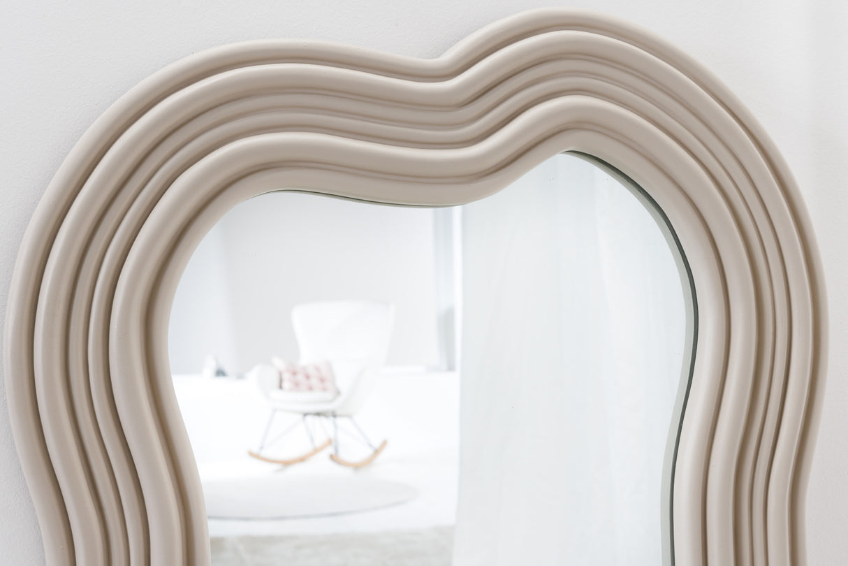 Wall mirror ALICE II 100cm greige