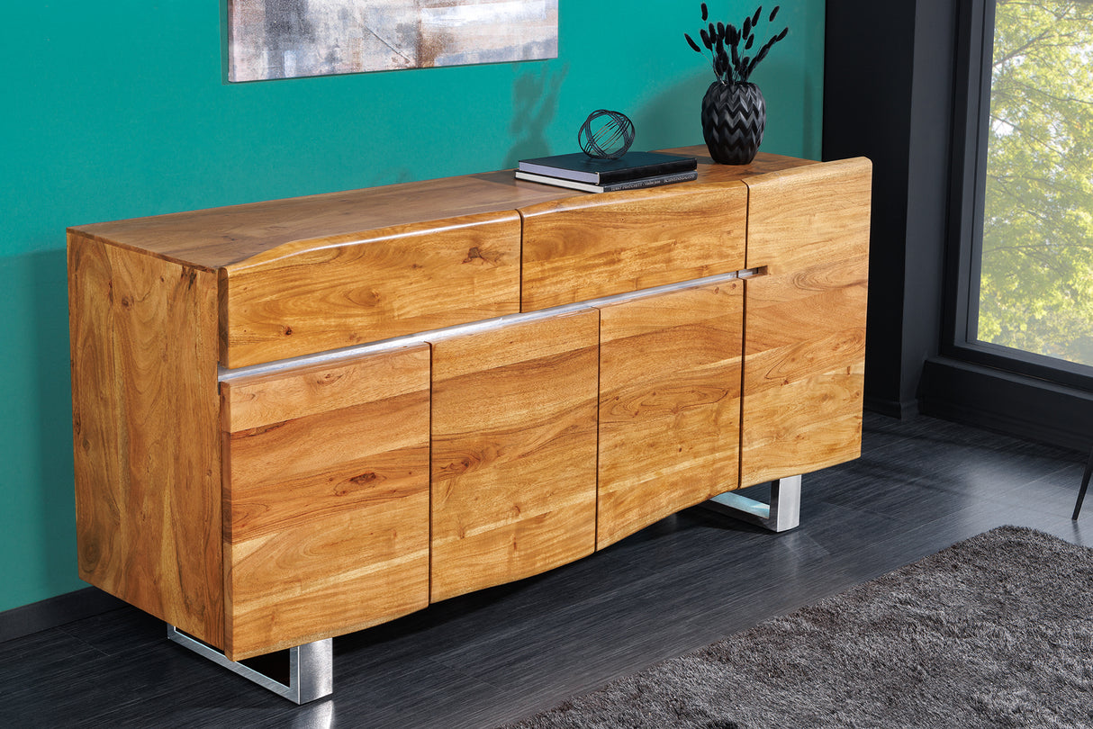 Sideboard MAMMUT 170cm acacia wood honey finish