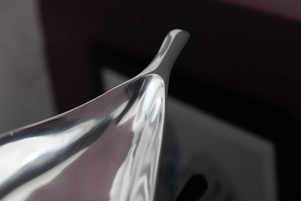 Schale SILVER LEAF 60x15cm silber