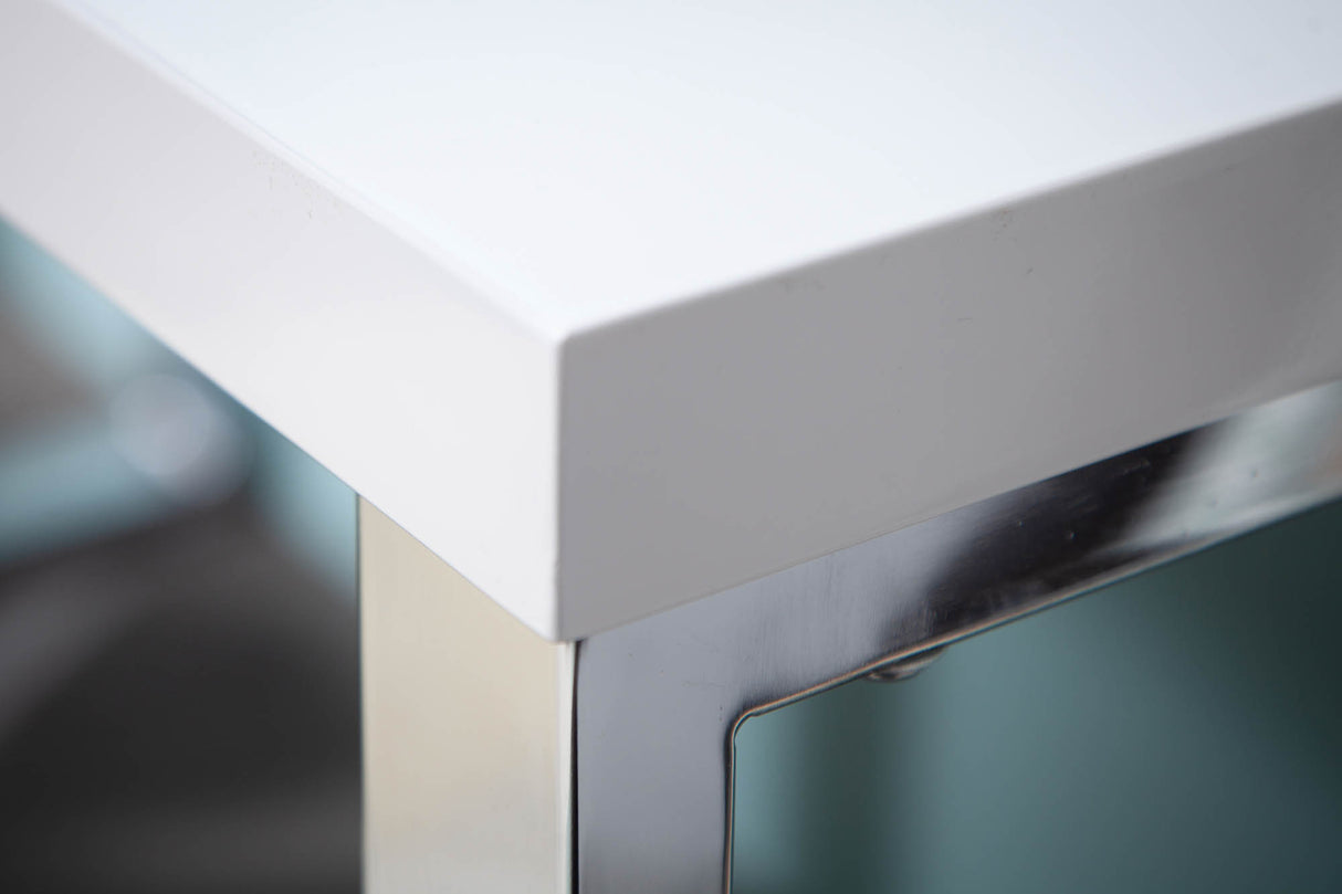Office desk WHITE DESK 140x60cm white
