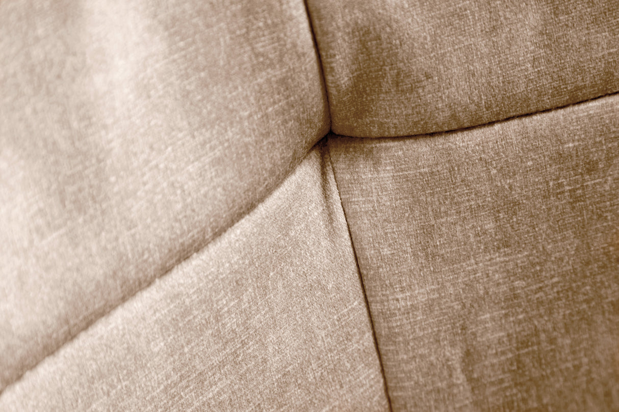 Bürostuhl EUPHORIA 47-56cm Samt champagner greige