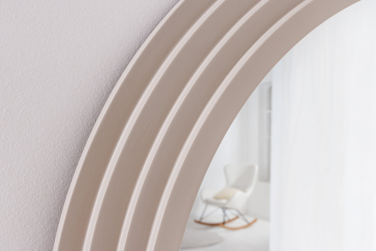 Wall mirror ART DECO 160cm greige